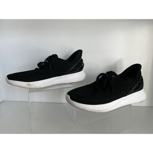 Kizik Shoes Black Mens‎ 9.5/Womens 11 Athens Low Top Lace Up Sneakers Hands Free